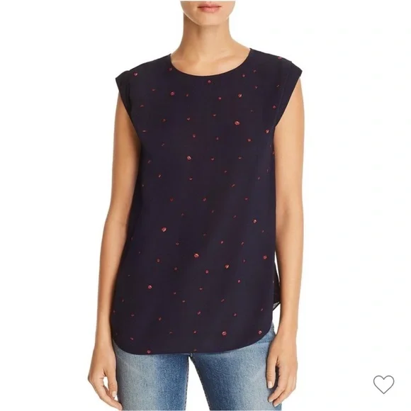 JOIE [Nordstrom] Lady Bug Featherweight Blouse - Picture 3 of 11
